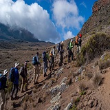 5 days Marangu route Kilimanjaro climbing